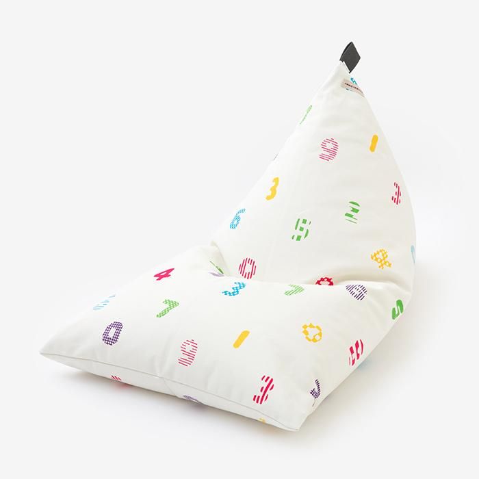 SOU SOU クッション座椅子 クッション座椅子／おはじき大 つくも×濡羽色【※お届けに約