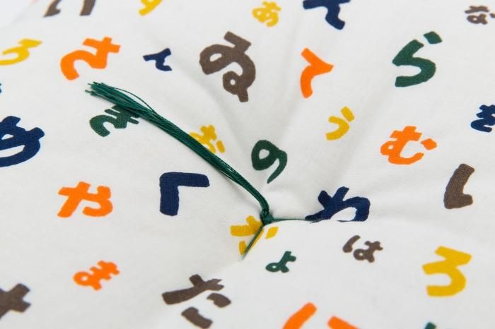 SOU・SOUKyoto Cushion（21 Count Plain Weave）／Japanese Alphabet Song Play in the Mountain【※Delivery in 3 weeks】