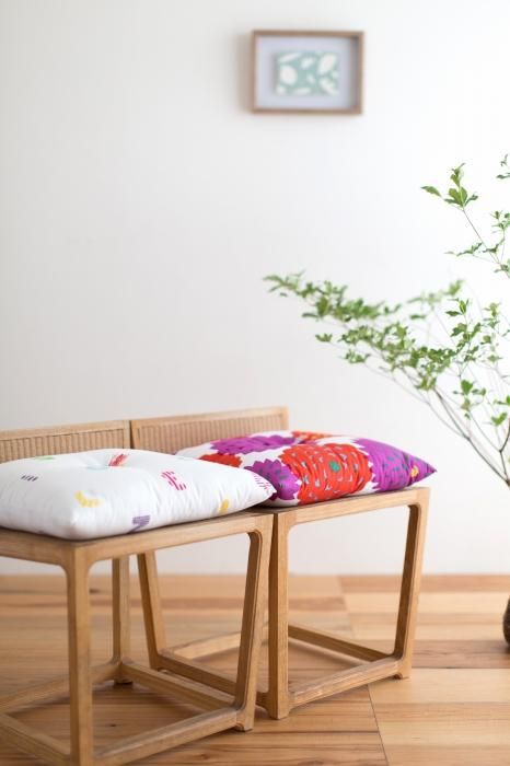 SOU・SOUKyoto Cushion（21 Count Plain Weave）／SOU・SOUKyoto Momoyama [※DeliveryApproximately 3 weeks]