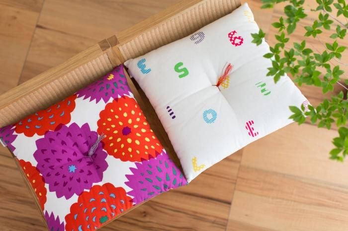 SOU・SOUKyoto Cushion（21 Count Plain Weave）／SOU・SOUKyoto Momoyama [※DeliveryApproximately 3 weeks]