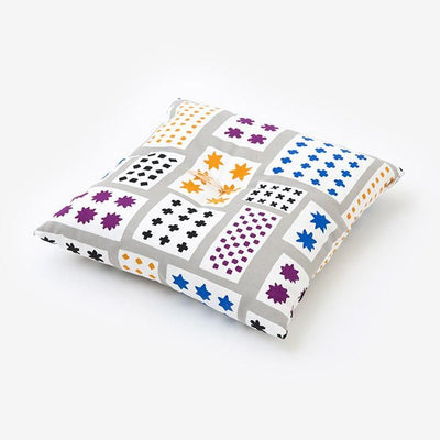 SOU・SOUKyoto Cushion（No.8 Canvas）／Heavy Snowfall 【※Delivery in 3 weeks】