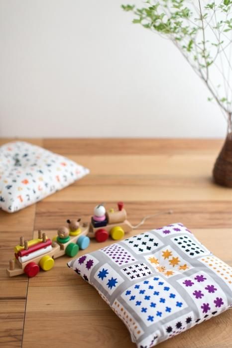 SOU・SOUの京座布団（8号帆布）／大雪（たいせつ）【※お届けに約3週間】