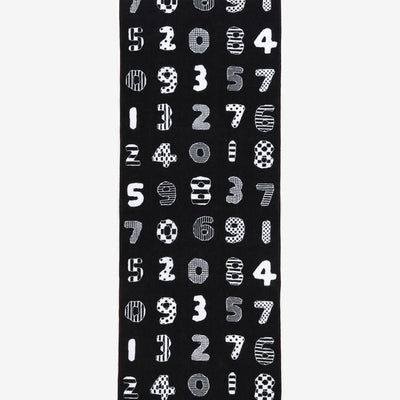 Textile  (Ise-momen cottoncotton Handkerchief）／Playful Numbers（Playing with Numbers)＜50cm＞