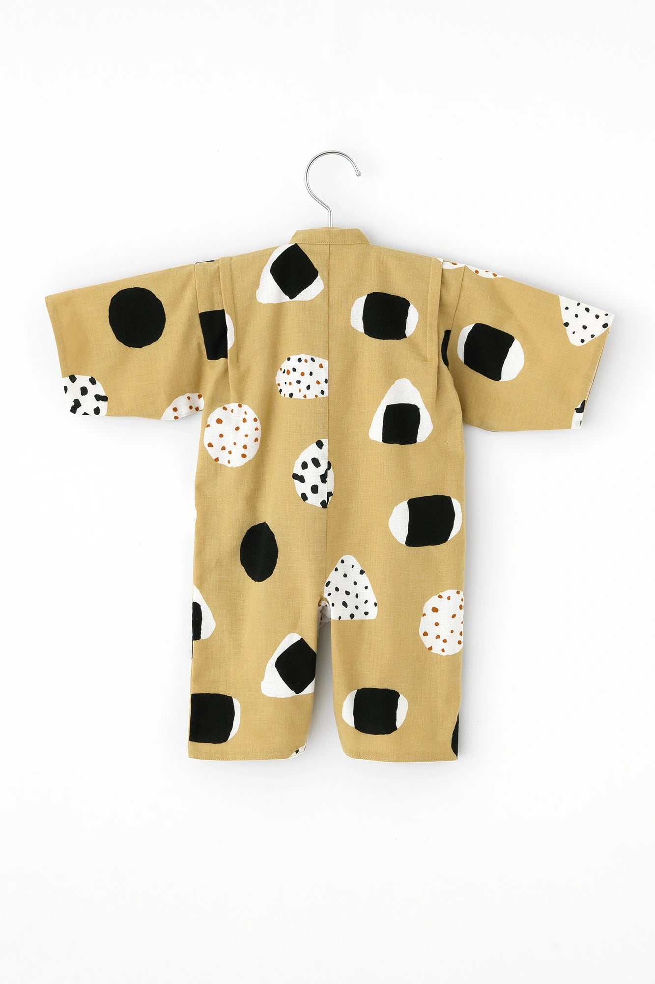 ●伊勢木棉 嬰兒包屁衣 附襯裡／ 飯糰 