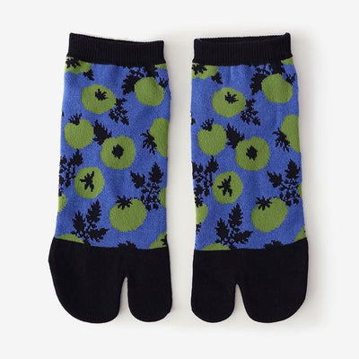 足袋下（踝丈）／トマト 濡羽色（ぬればいろ） 【男・女性用】