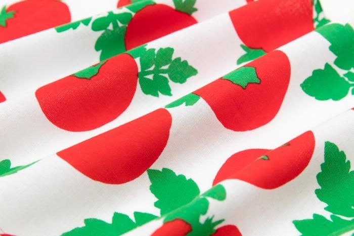 Isemomen Cotton Textile Handkerchief / Tomato