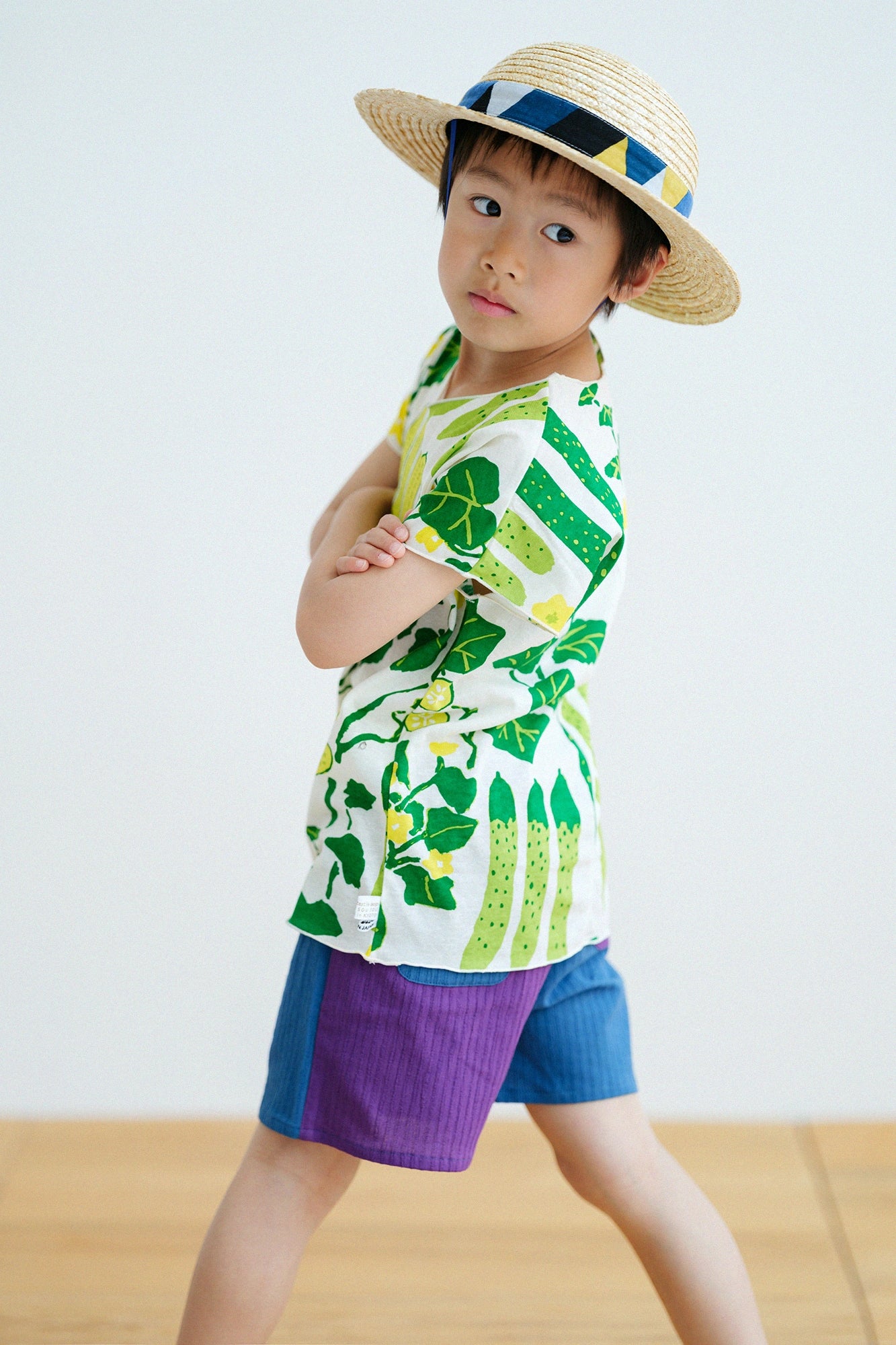 '身長：'116cm,'年齢：'7歳,'着用サイズ：'L
