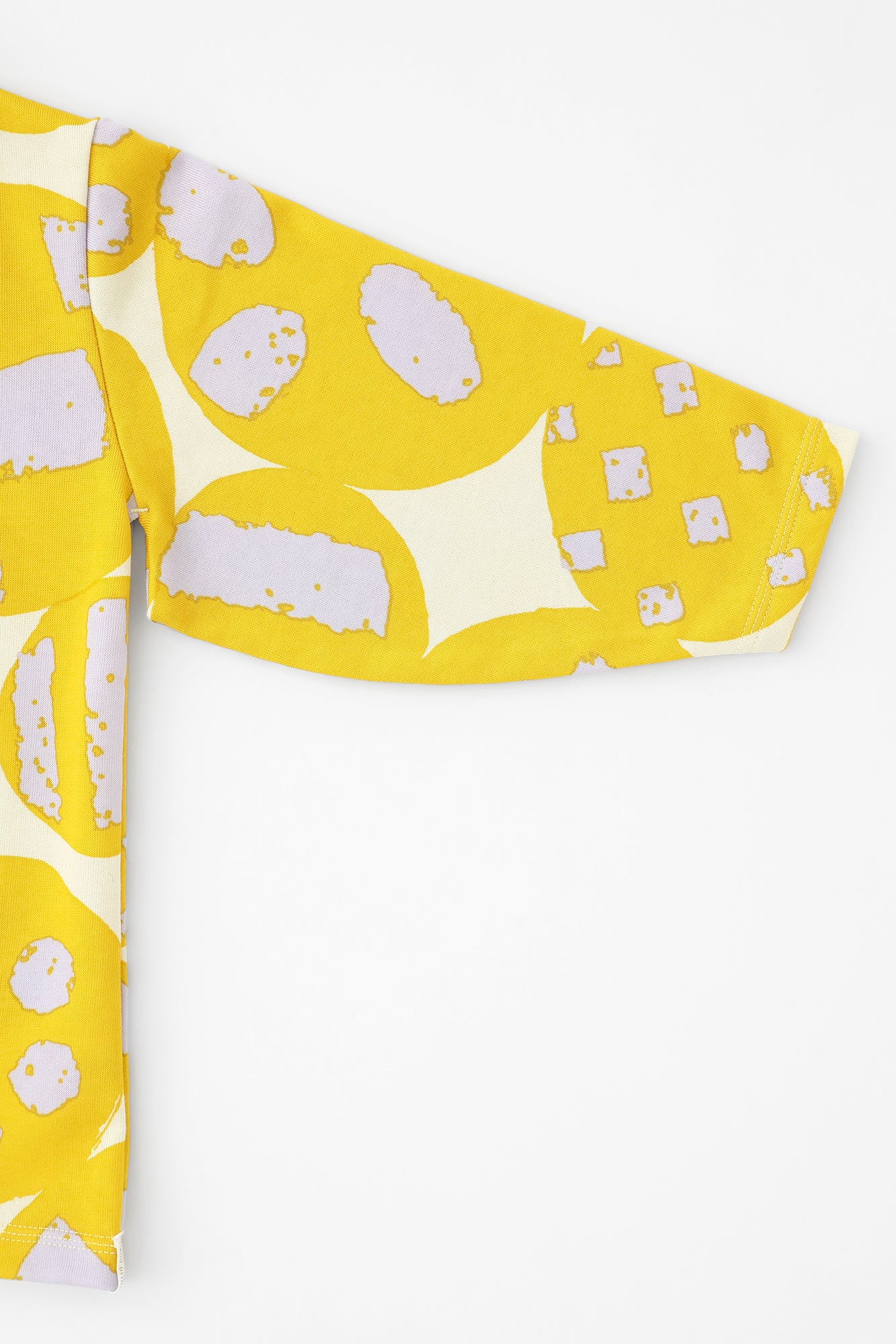 ●細雷 圓弧袖上衣／明麗 喜喜