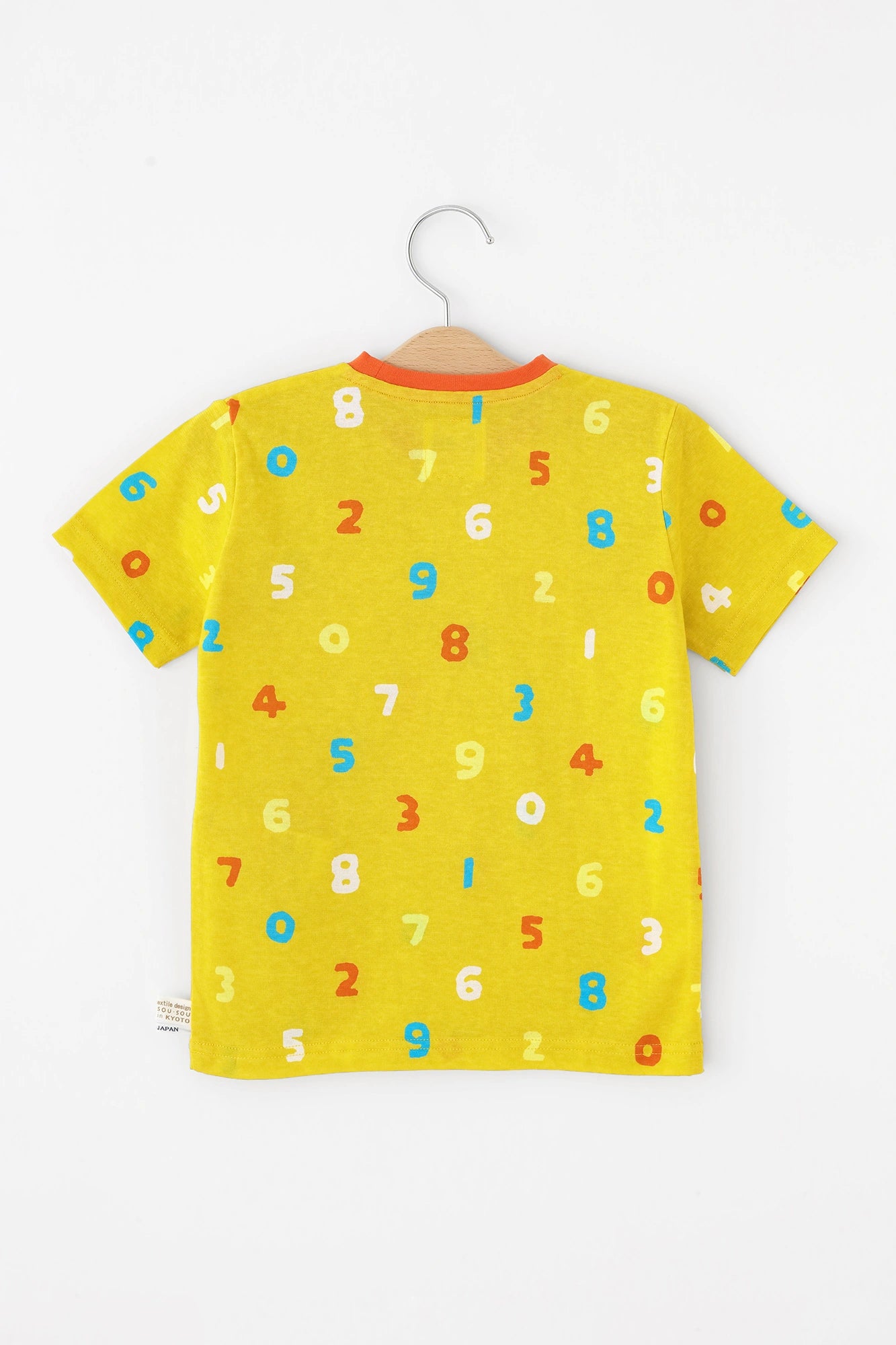 短袖T-shirt／SO-SU-U十數 四色 黃色