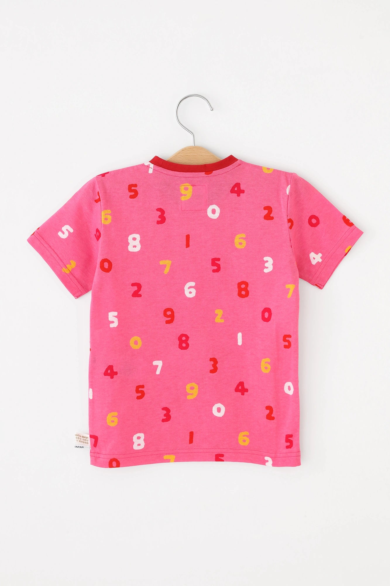 短袖T-shirt／SO-SU-U十數 四色 桃色