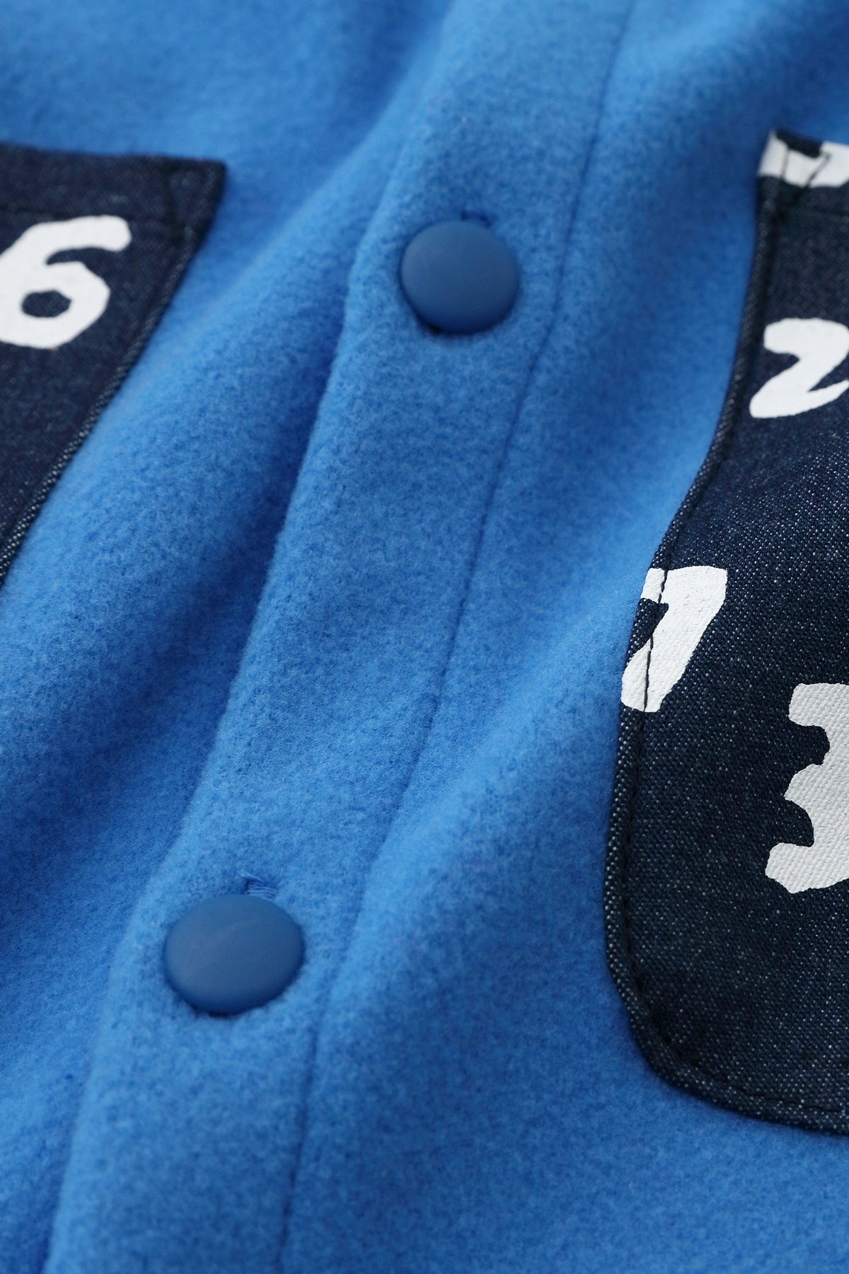 ● Fleece, ein Naginata-Blau / Aoiro 