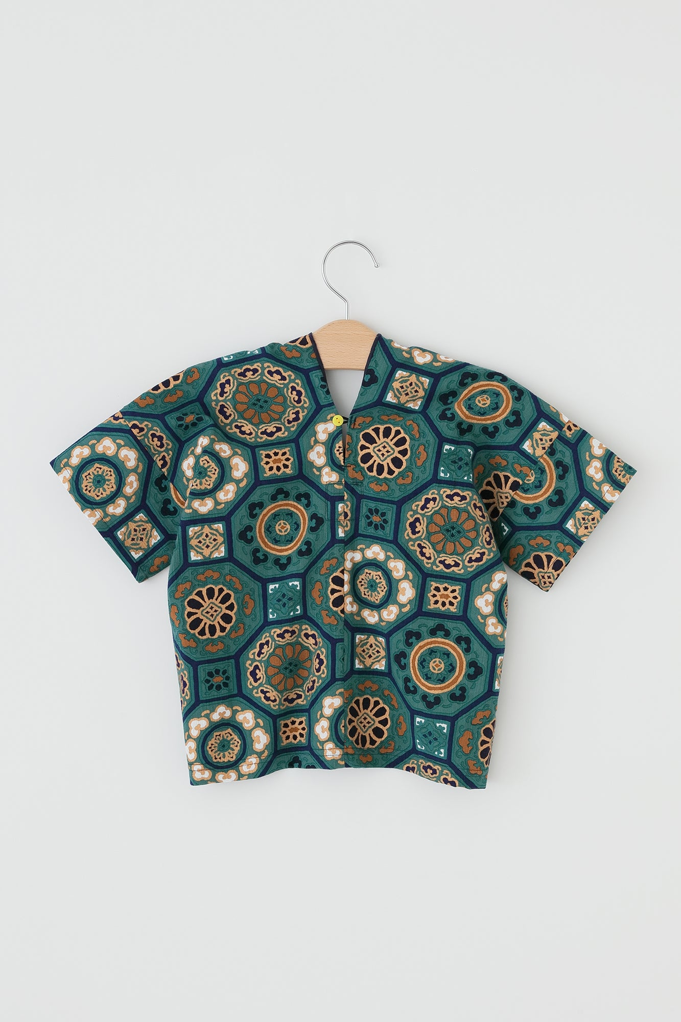 ●Takashima Chijimi 20/20 Ärmel sind eng/Karei Ao Midori Farbe