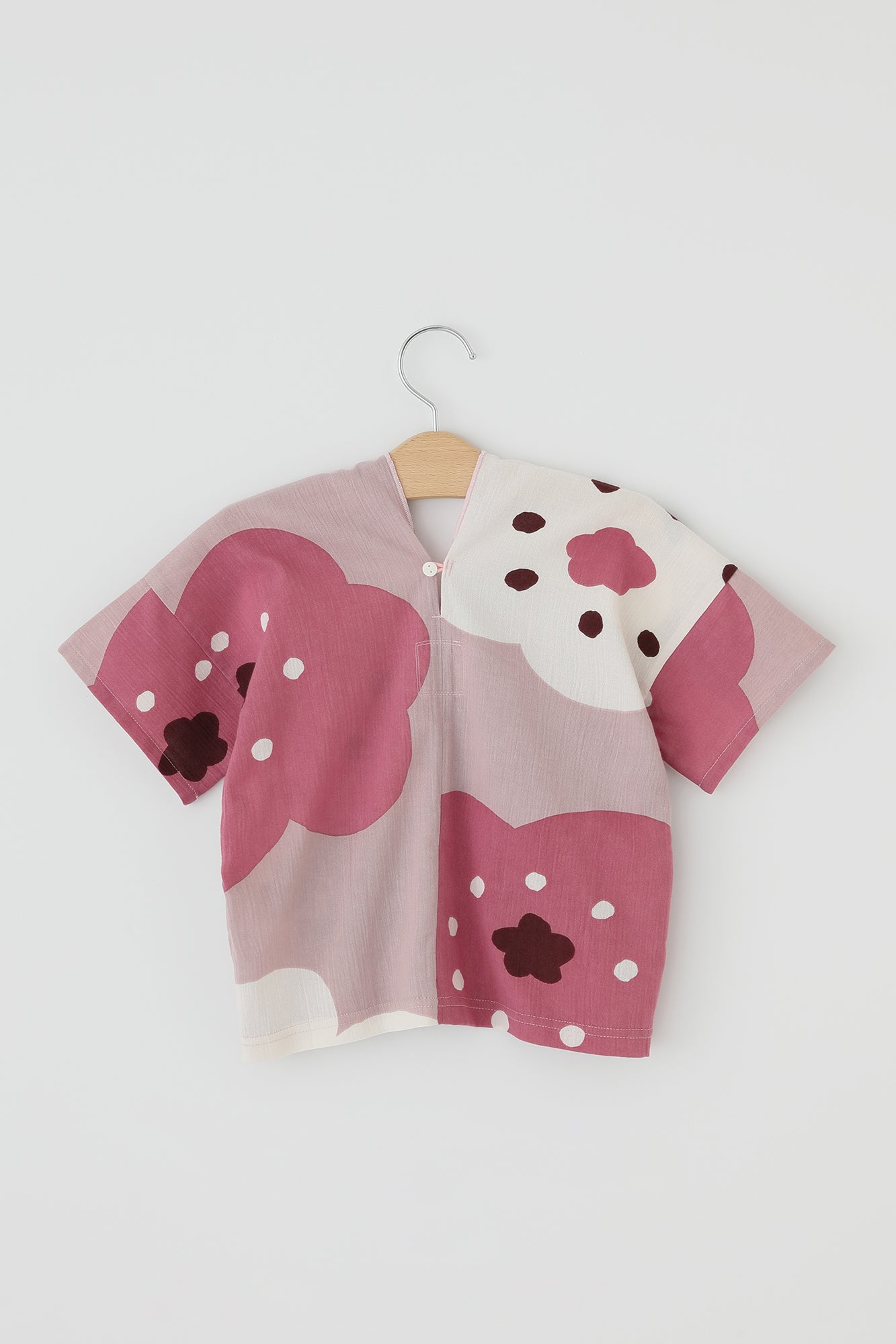 ●高島縮棉 20/20 方形上衣／孩童