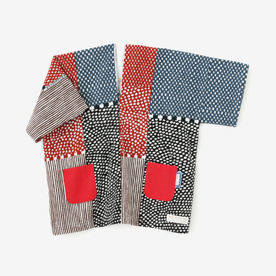 ●高島縮棉 20/20 方形上衣／孩童