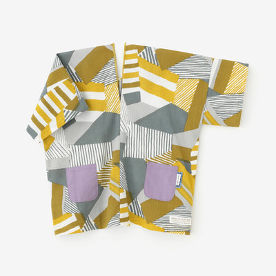 ●高島縮棉 20/20 方形上衣／孩童