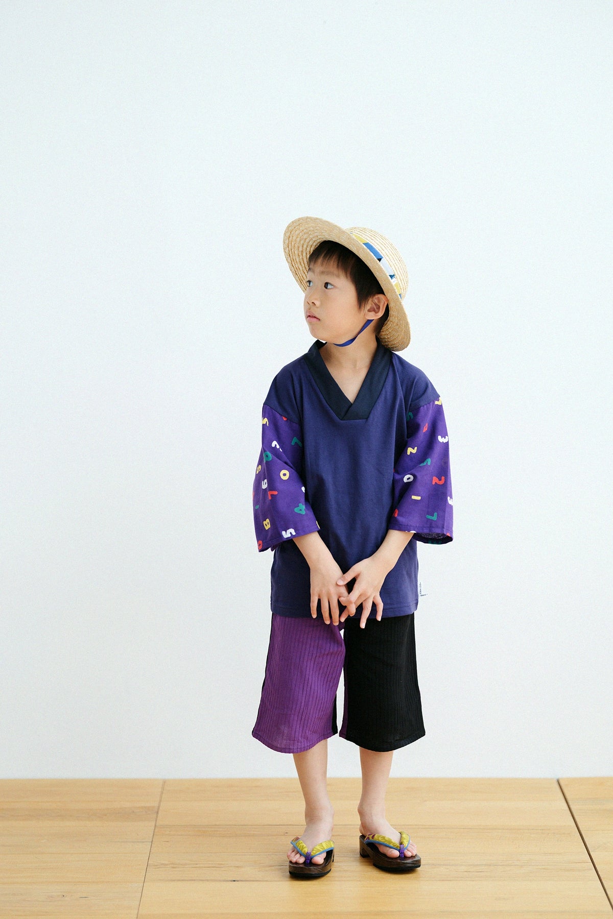 '身長：'116cm,'年齢：'7歳,'着用サイズ：'L,左下