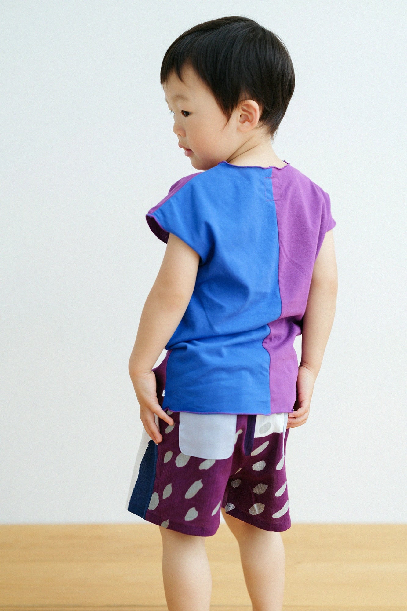 '身長：'95.4cm,'年齢：'3歳,'着用サイズ：'M
