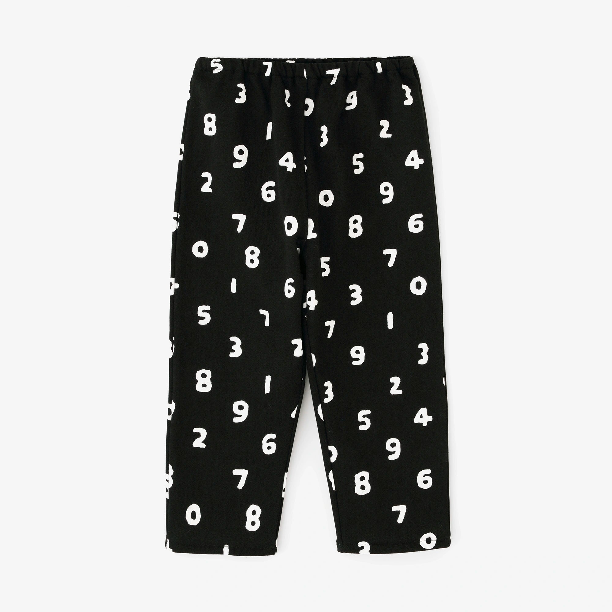 ●細內抓毛童裝長褲 ／SO-SU-U十數 黑色