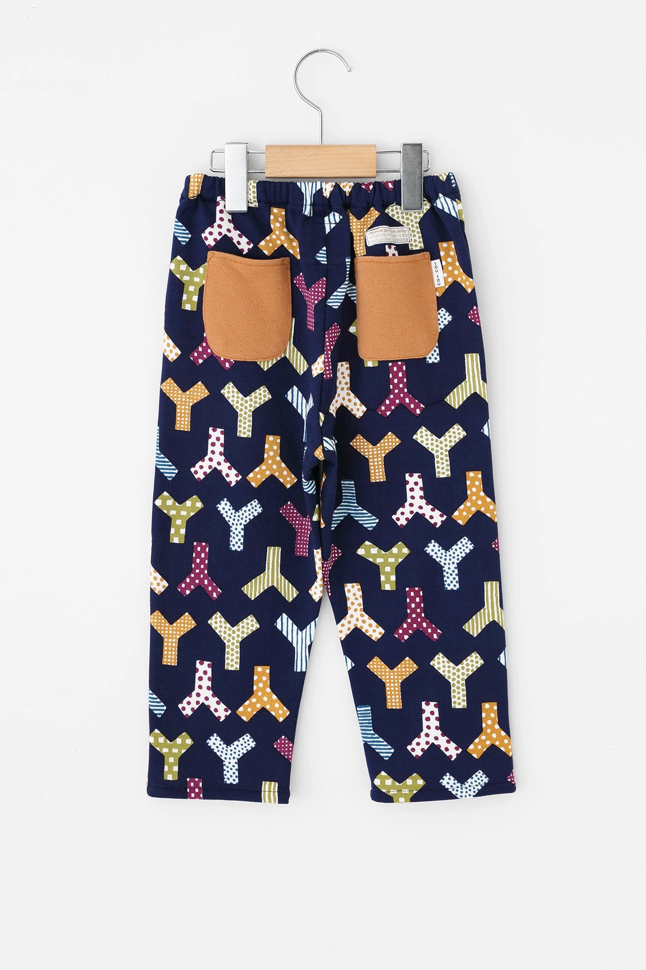 ●細內抓毛童裝長褲 ／個性