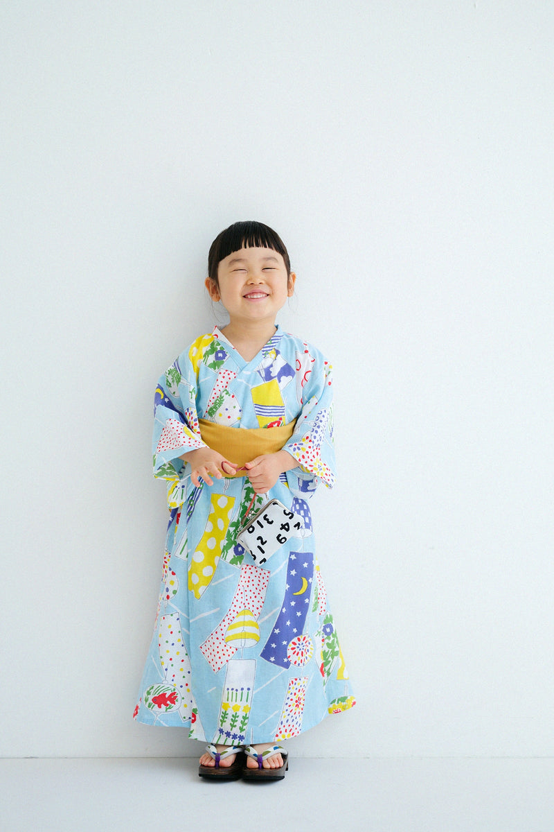 いせもめん ゆかたびら(兵児帯付き) いせもめん ゆかたびら(兵児帯付き)
