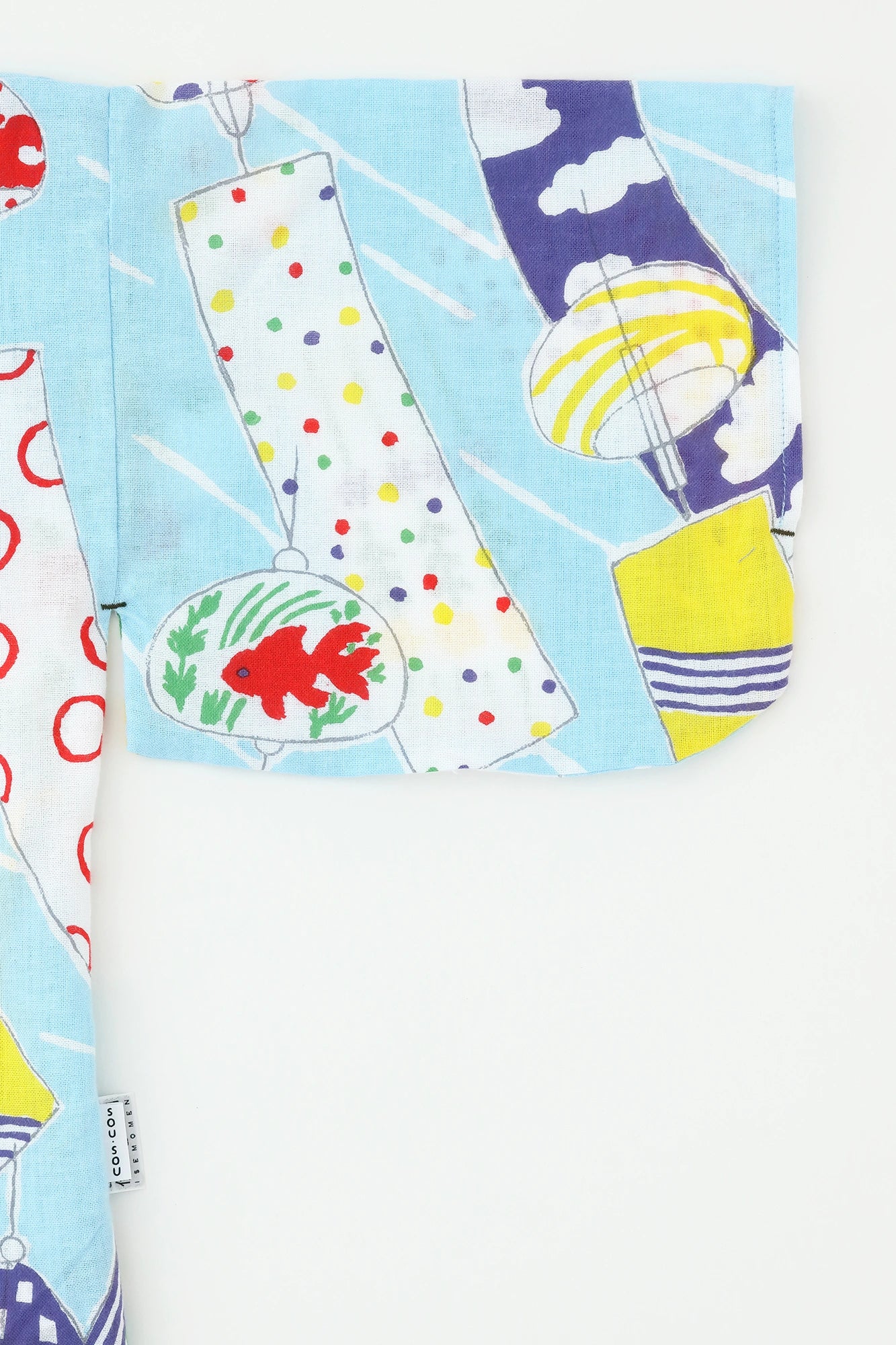 ●Isemomen Cotton Kids Yukata (with Belt) ／Wind Bells