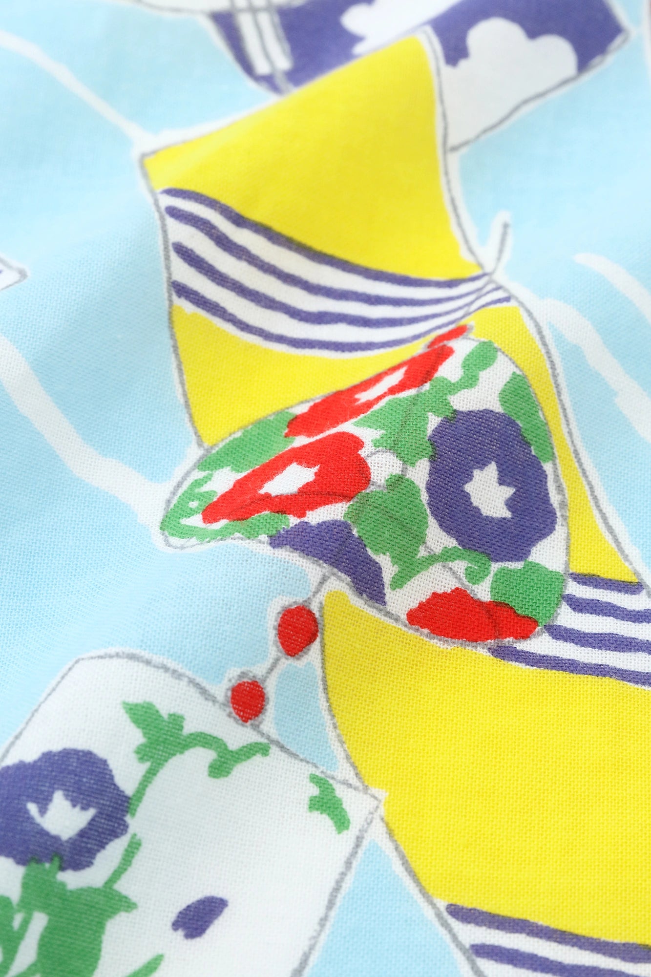 ●Isemomen Cotton Kids Yukata (with Belt) ／Wind Bells