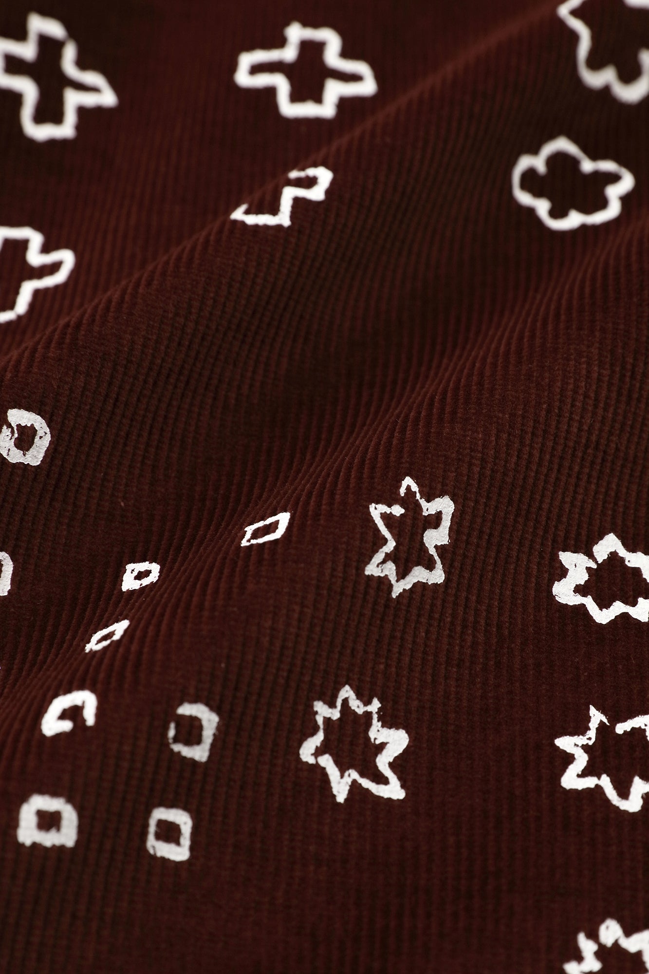 ●燈芯絨 圓弧袖貫頭衣/ 山希阿卡茶色