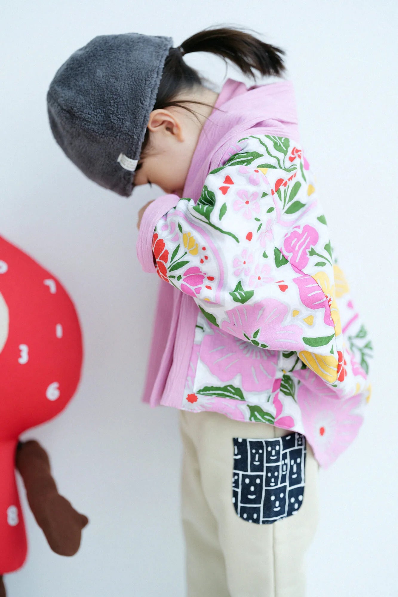 ●Takashima Chijimi 20/10儿童袖子/Makuro X Kumihimo