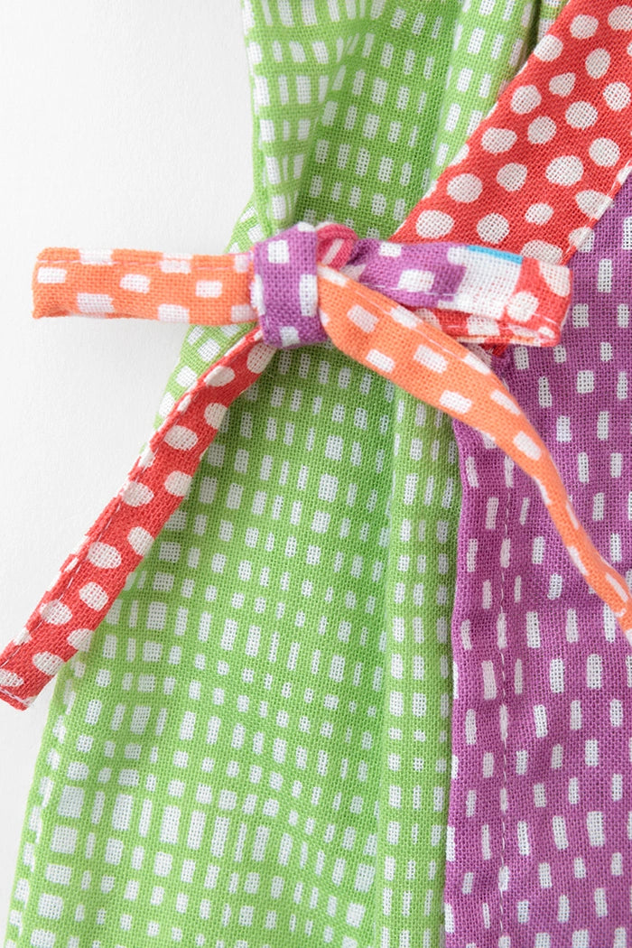 ●Isemomen Cotton Jinbei Set／Lines and Dots Miyabi