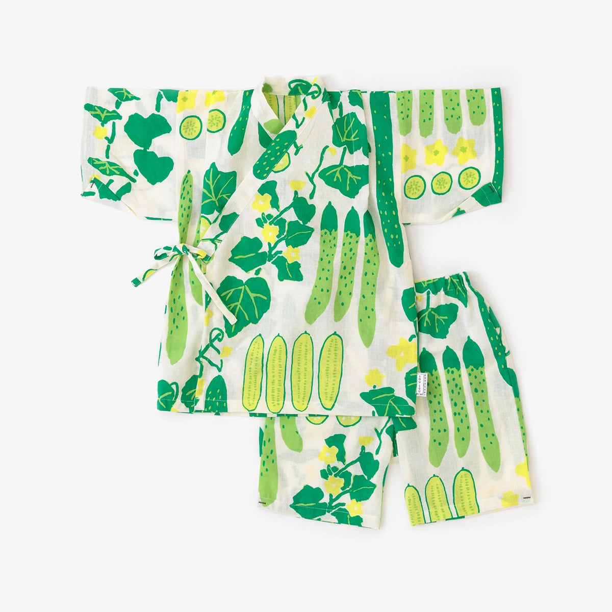●Isemomen Cotton Jinbei Set／Cucumbers