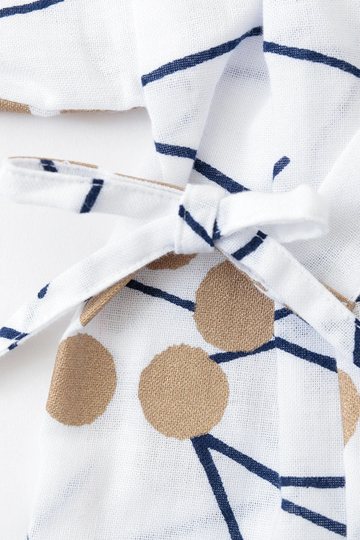 ●Isemomen Cotton Jinbei Set／Ice Plum