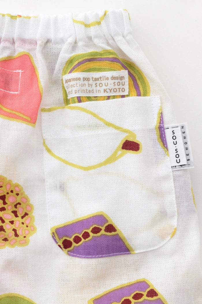 ●Isemomen Cotton Jinbei Set／Wagashi