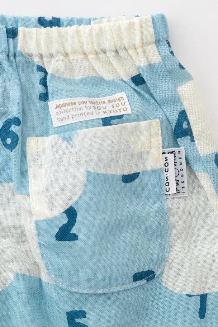 ●Isemomen Cotton Jinbei Set／SO-SU-U in Clouds