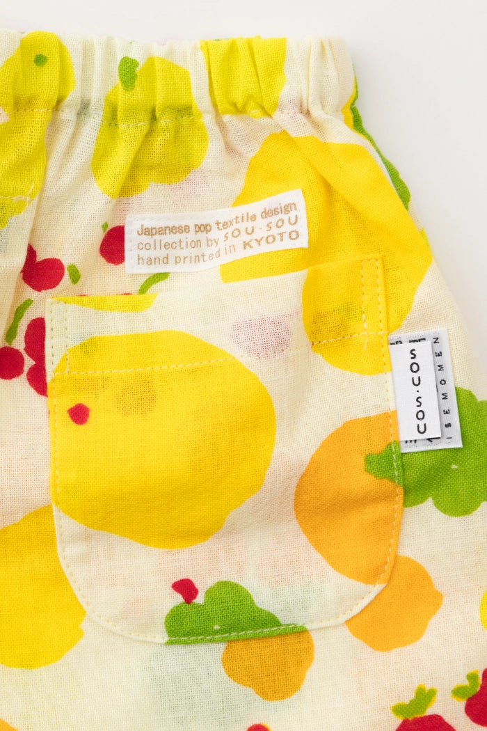 ●Isemomen Cotton Jinbei Set／Fruits
