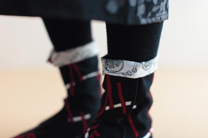 貼付マジック地下足袋／鳶（とび）