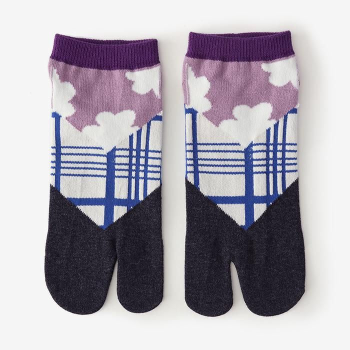 Tabi-Unterteil (knöchellang)/Komachi dunkelgrau [für Männer und Frauen]