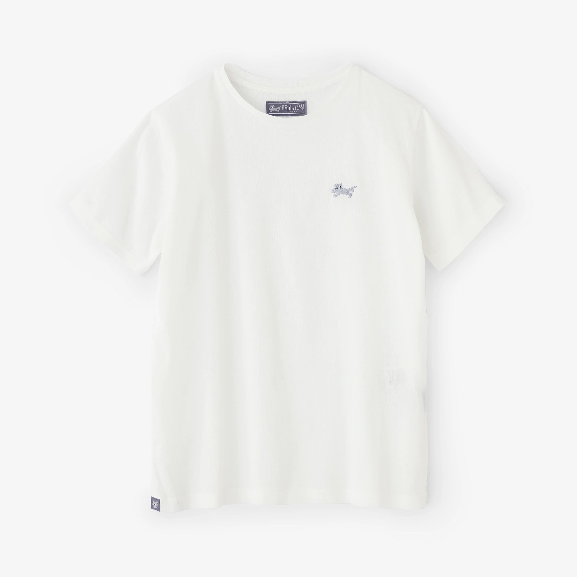 高岛缩棉40/40 短袖T-shirt/白色