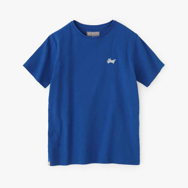 Chizimi Cotton 40/40 Short Sleeve T-shirt / Blue