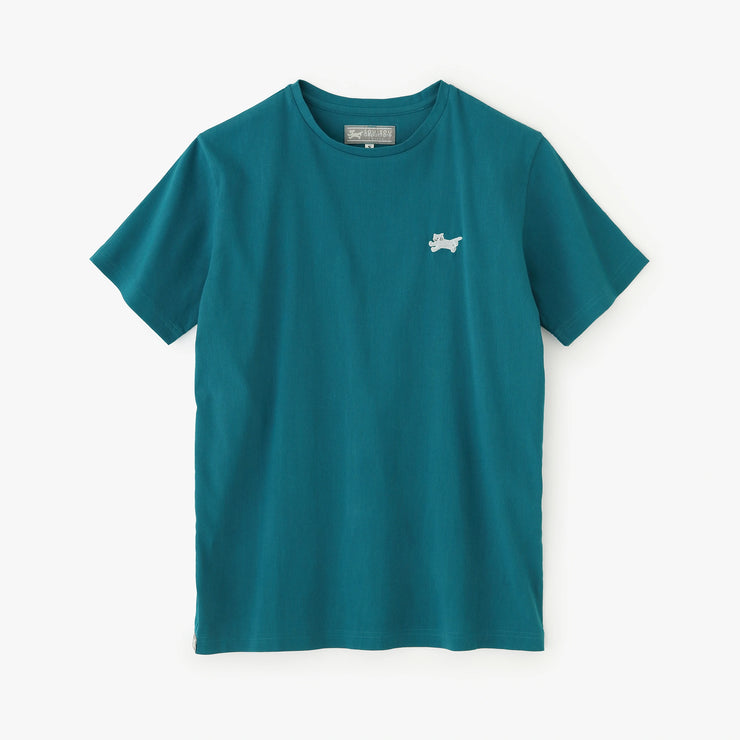 Chizimi Cotton 40/40 Short Sleeve T-shirt / Green