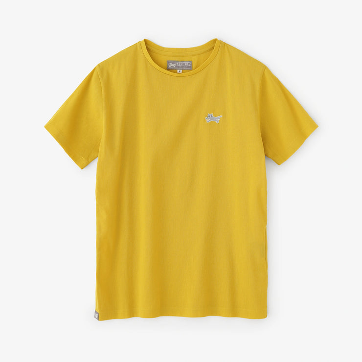 Chizimi Cotton 40/40 Short Sleeve T-shirt / Yellow