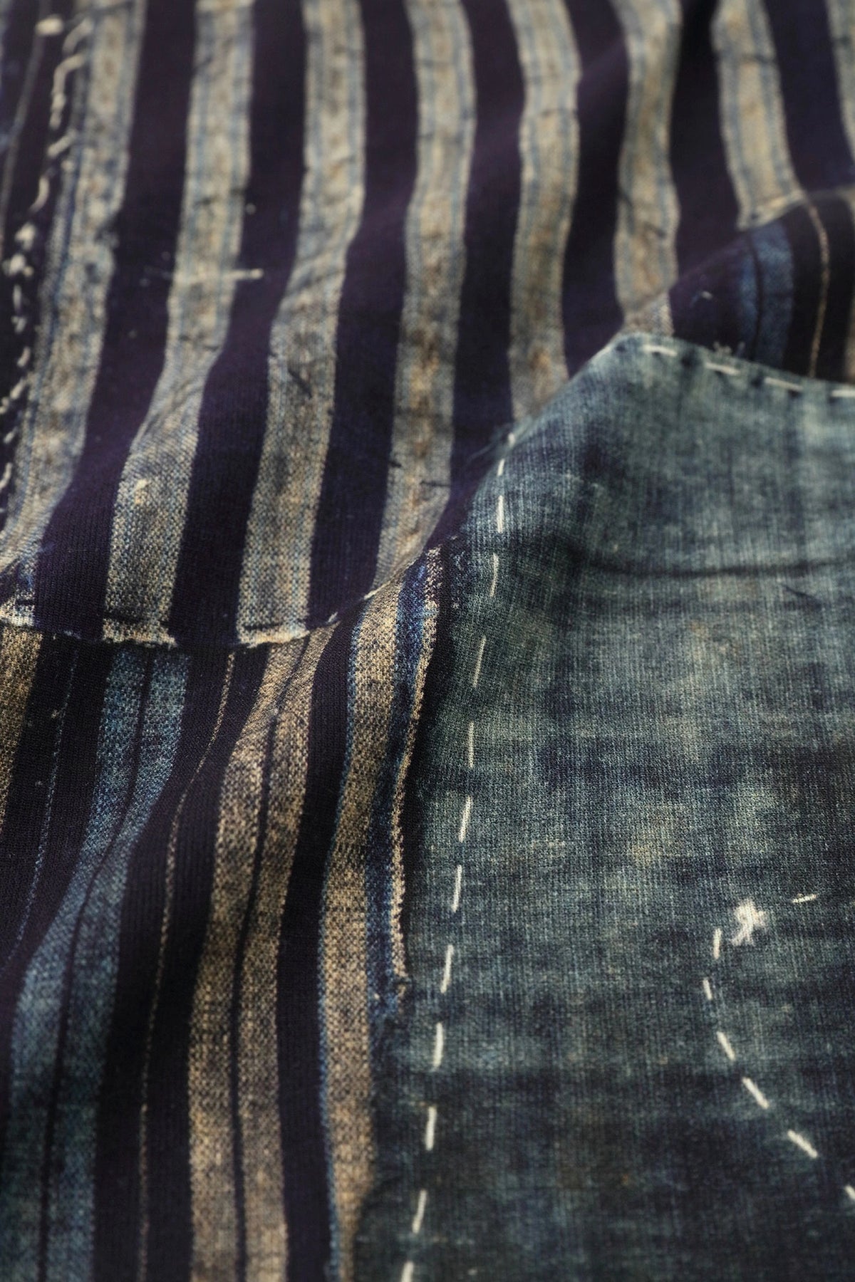 Takashima Jiji 40/40 Kurzarm-T-Shirt/BORO Ⅱ IJ