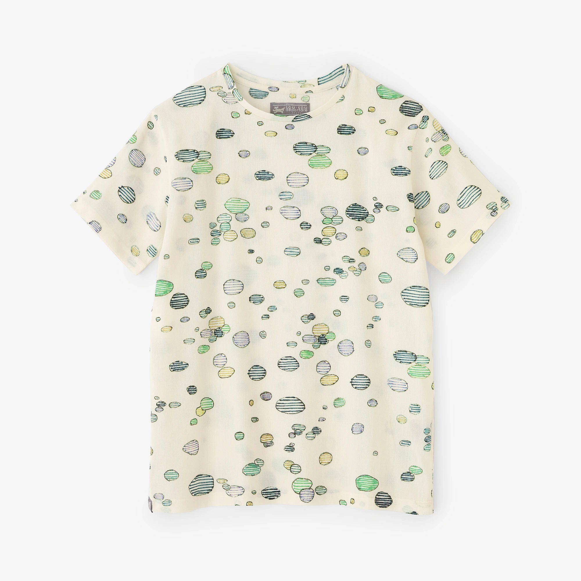 高岛缩棉40/40 短袖T-shirt/炭酸水