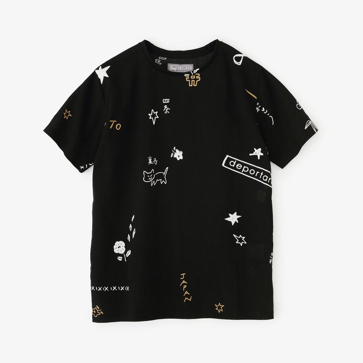 Chizimi Cotton 40/40 Short Sleeve T-shirt / depo Random Drawing