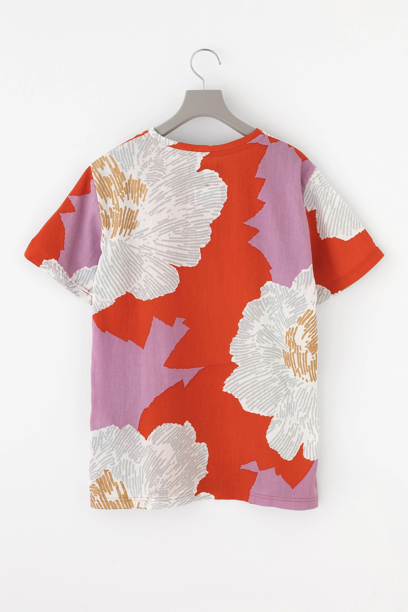 [Expédition prévue vers le 30 juin] Takashima Chijimi 40/40 T-shirt à manches courtes/Pivoine (Shakuyaku) Chuuka