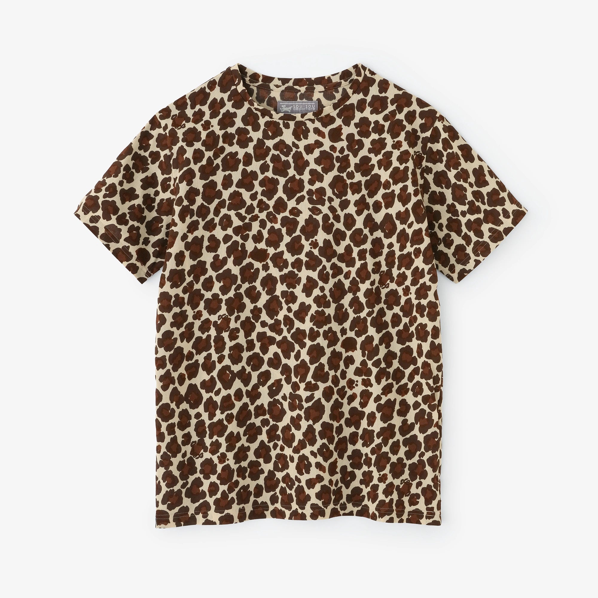 [Expédition prévue vers le 30 juin] Takashima Jiji 40/40 T-shirt à manches courtes/depo léopard Daylight