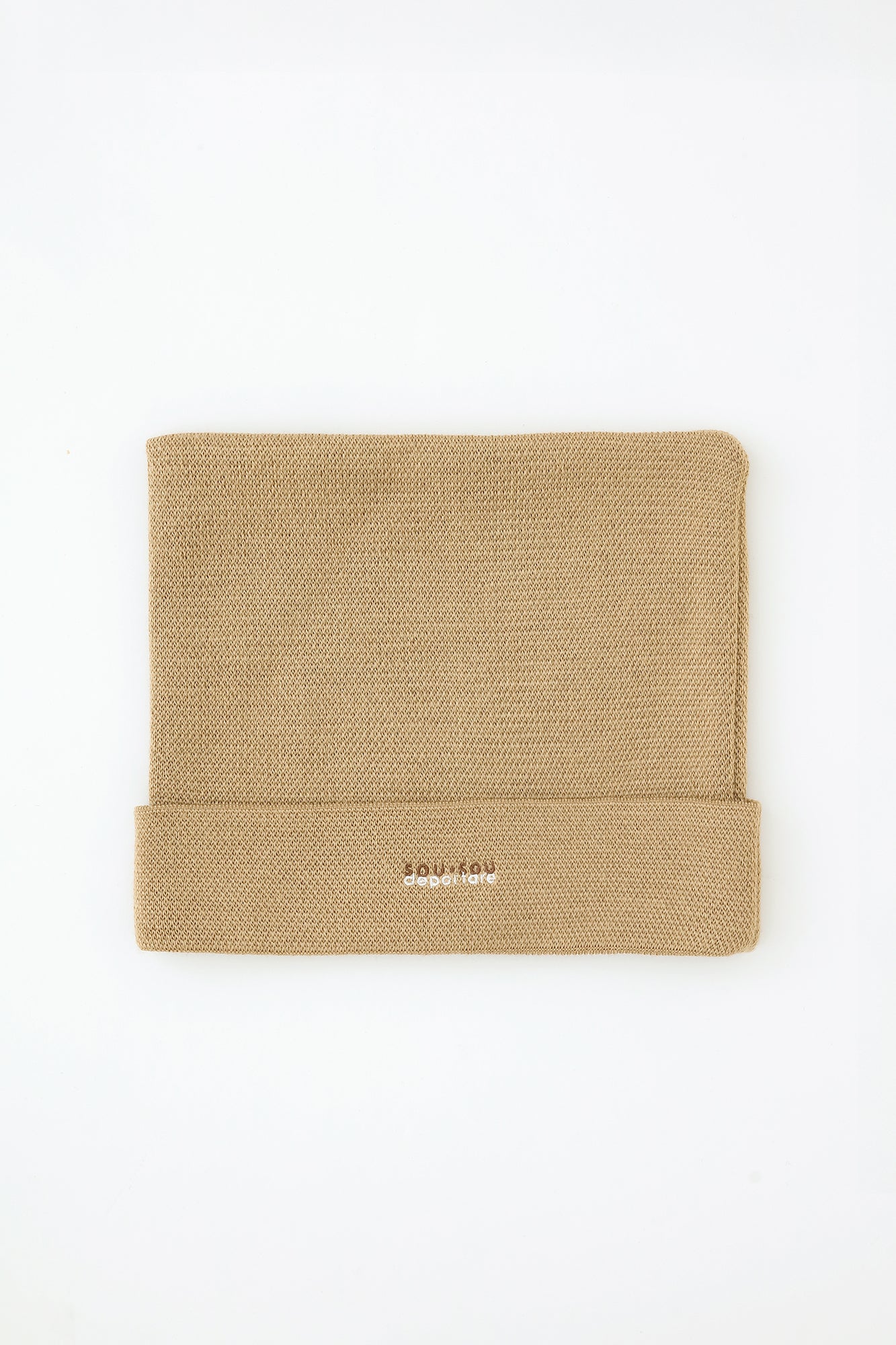 depo Nyan Jacquard Knit Cap／Caramel