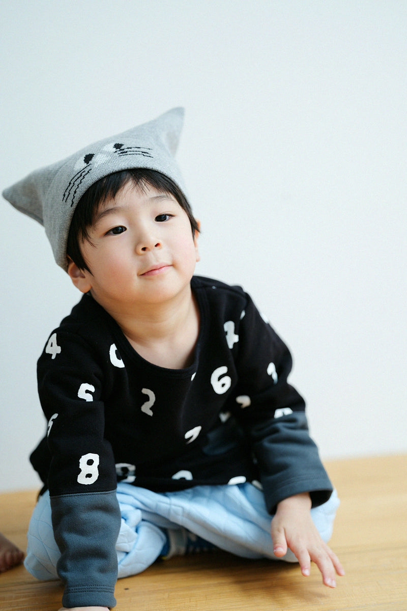 depoニャン ジャガード ニットキャップ