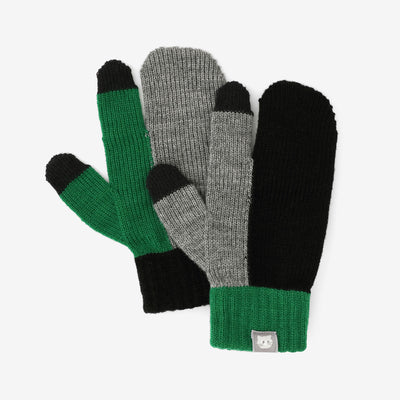あっちグローブ トリコ／ミディアムグレー×ブラック