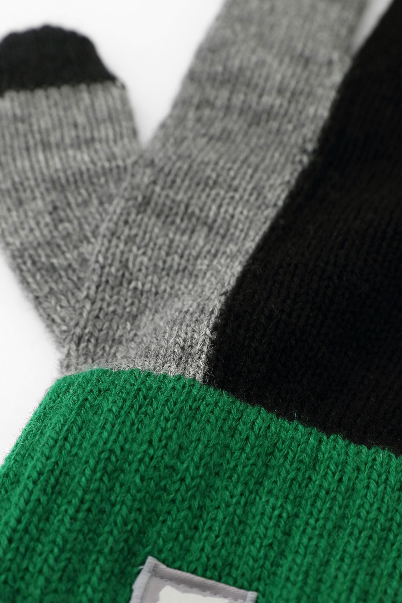 あっちグローブ トリコ／ミディアムグレー×ブラック