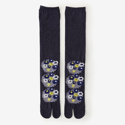 Tabi Socks（Under Knee）／Botanical Garden Night【Women】